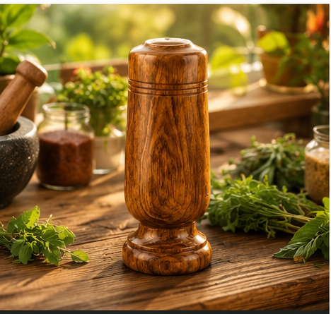 SacredKart VedaWood Herbal Handcrafted Wooden Drinkware