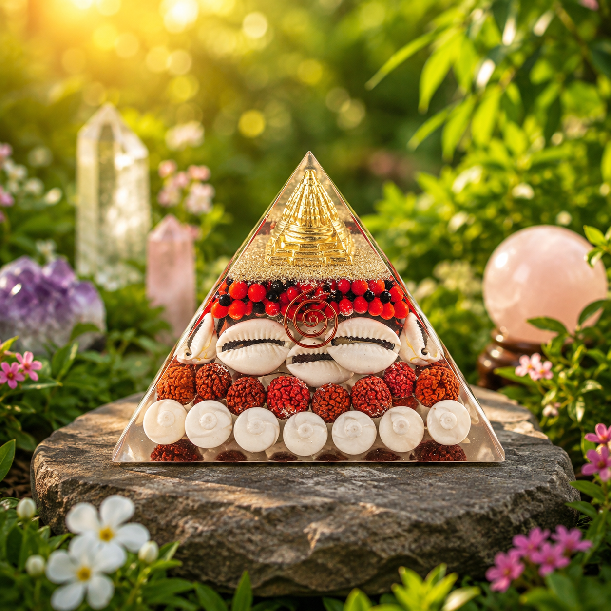 SacredKart Shree Yantra Pyramid