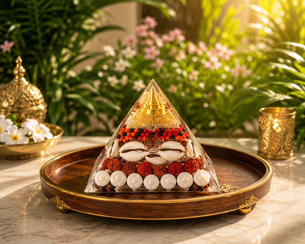 SacredKart Shree Yantra Pyramid