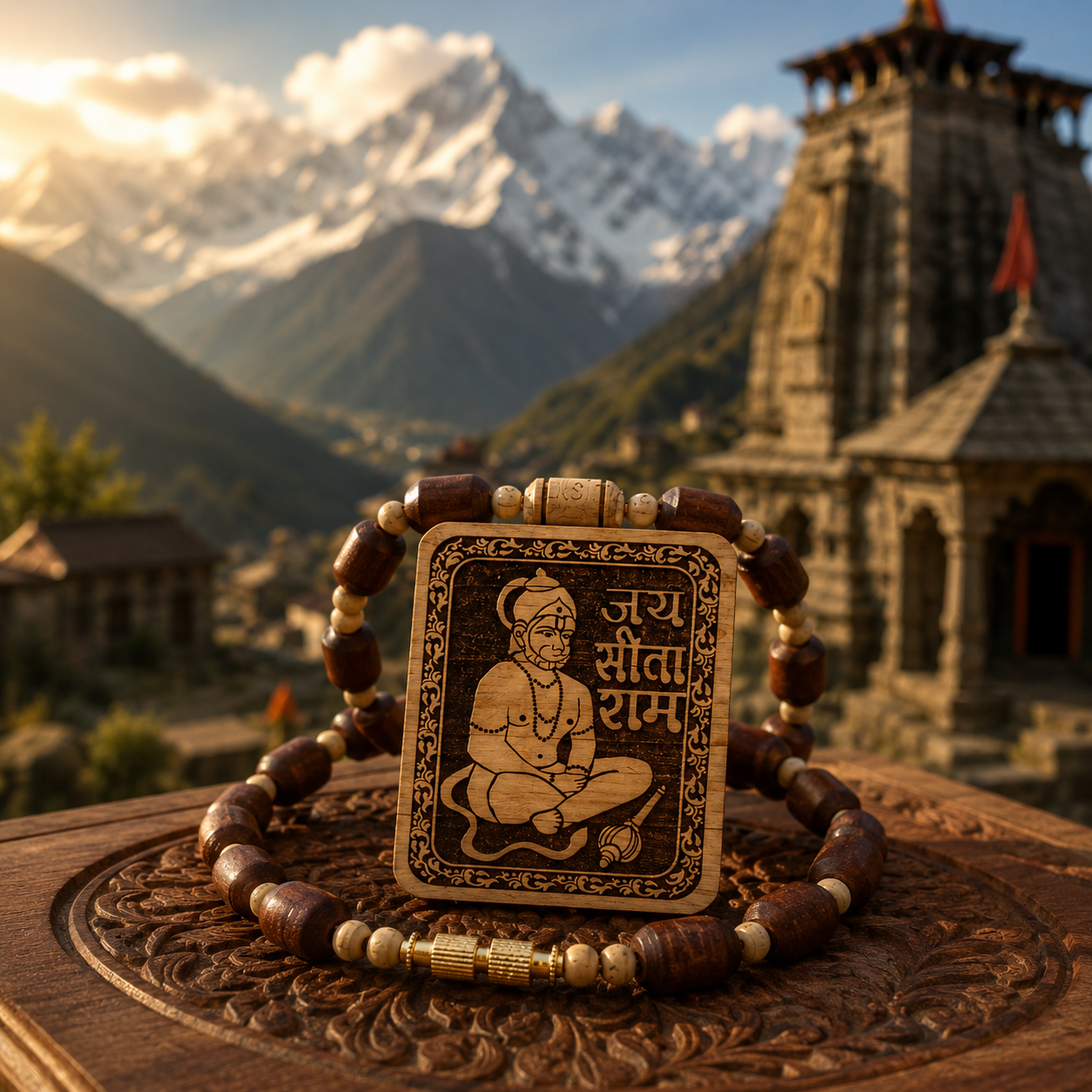 SacredKart TulsiRaksha Hanuman Ji Locket
