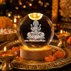 SacredKart ✨ Shri Lakshmi Prosperity Crystal 🌸💰