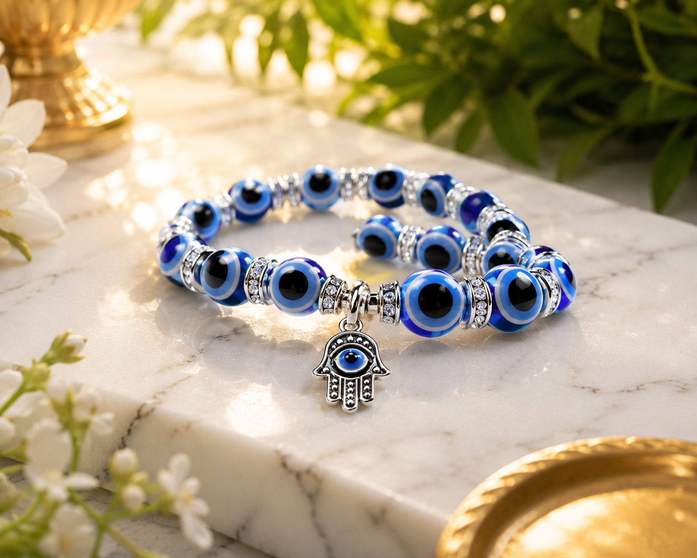 SacredKart Energized Evil Eye Protection Bracelet