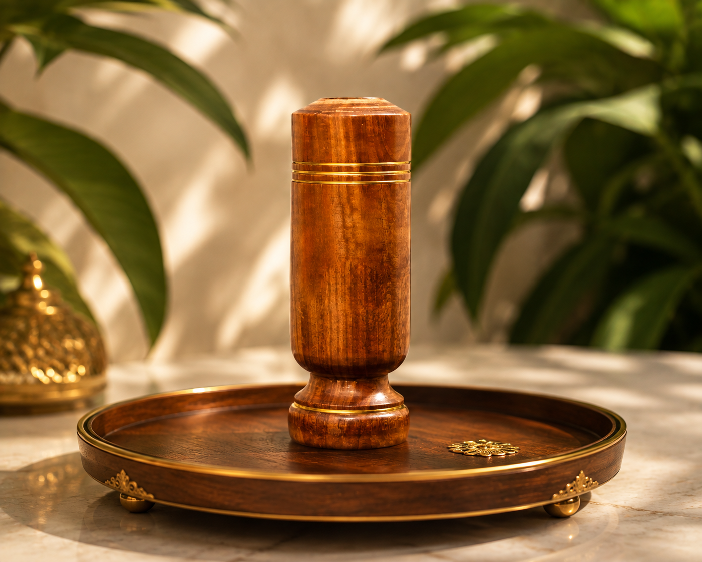 SacredKart VedaWood Herbal Handcrafted Wooden Drinkware